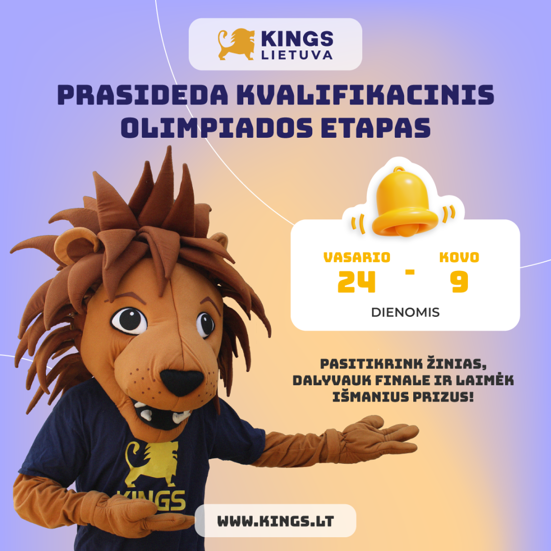 SUŽINOK, KAIP DALYVAUTI KVALIFIKACINIAME ETAPE